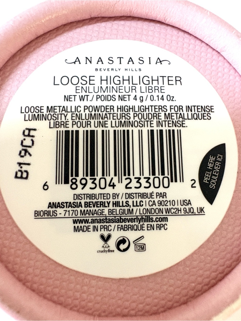 New Anastasia Beverly Hills Stacked Loose Metallic Powder Highlighter Set - Picture 4 of 9